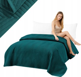 Ágytakaró 170x210 Velúr Tengeri Steppelt Halszálka Több színben