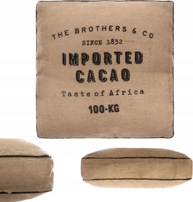 Juta díszpárna szék üléshez