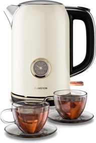 Klarstein Victoria vízforraló | 1,7 liter | 2200 W | 360°-os forgatható talp | Időtlen design