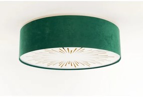 Mennyezeti lámpa RAYS 2xE27/60W/230V átm. 60 cm zöld