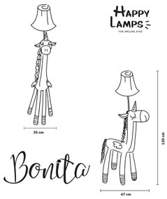 Happy Lamps - BONITA LED/5,4W/230V gyerek állólámpa unikornis