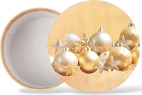 Karácsonyi Díszdoboz Ajándék Dekorációs Doboz 9x5