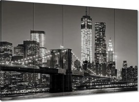 Vászonkép 100x70 New York Manhattan híd