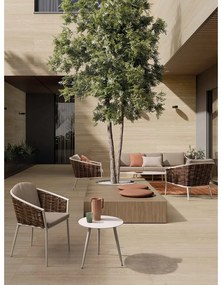 Alumínium kerek kerti kisasztal ø 50 cm Ridley – Bizzotto