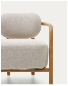 Bézs fotel Melqui – Kave Home