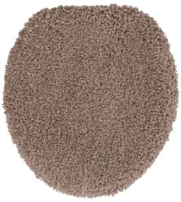 Csúszásmentes fürdőszőnyeg készlet 3 pcs Barna 50 x 50 cm PP