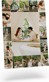 Fotó-vászonkép Az Ön fotója 70x100 Kollázsok Varázsló Minta 17 Fotó