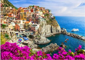Kép - Manarola olasz falu (70x50 cm)