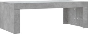 vidaXL betonszürke szerelt fa dohányzóasztal 102 x 50 x 36 cm