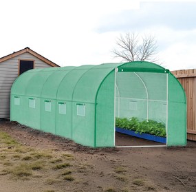 Fóliasátor 200x300x600 cm erősített vázzal+fólia