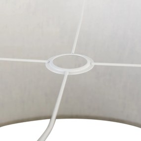 Szövet lámpabúra világos szürke 50/50/25