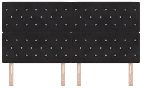 LED Fejvég Fekete 90 cm Bársony
