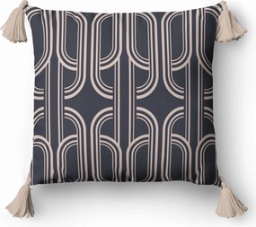 Párnahuzat 45x45 Panama Rojtokkal Geometrikus Minták 5388A