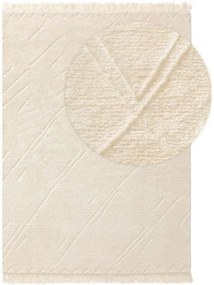 Gyapjúszőnyeg Maroc Ivory 15x15 cm minta