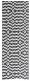 kültéri szőnyeg ARAKIL fekete 80x250 cm PP