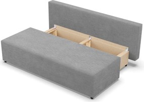 Nobu kanapé, kordbársony, szürke