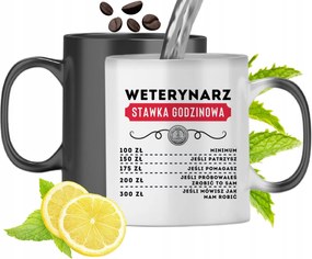 Állatorvosnak Varázslatos Bögre Születésnapi Ajándék Nyomtatott Fotóval