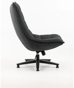 Sötétszürke fotel Cave – Marckeric