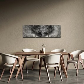 Kép - Az élet fája (órával) (90x30 cm)