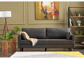 3 személyes kanapéágy Bella Sofa  - Antracit