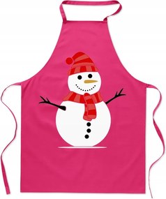 Karácsonyi konyhai kötény Karácsonyi hóember