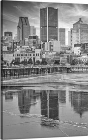 Vászonkép Építészet Felhőkarcolók Metropolisz Amerika Usa 50x80 cm