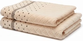 Fürdőlepedő szett 70x140 50x90 pamut 500 g/m ajándék