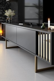 Nappali fal Golden (antracit + arany). 1072968