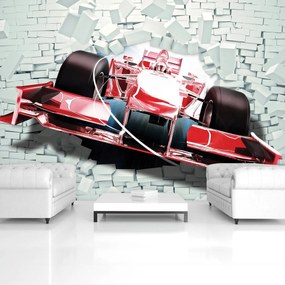 Fotótapéta - Piros forma 1 3D F1 (152,5x104 cm)