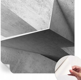 Gyönyörű öntapadós tapéta falra Geometrikus szerkezetek 250x250 cm