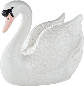 ODETTE kerámia hattyú 21 cm