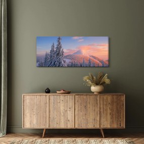 Kép - Téli táj (120x50 cm)