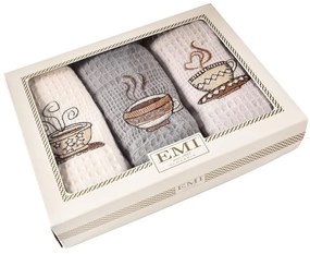 EMI Coffee waffle szövésű konyharuha