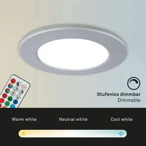 Briloner - KÉSZLET 3x LED Dimmelhető fürdőszobai lámpa LED/4,8W/230V IP65