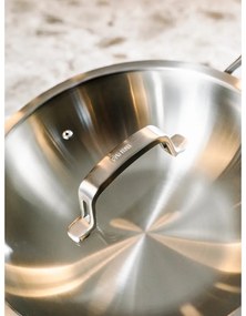 Wok rozsdamentes acél serpenyő fedővel ø 30 cm Chili Ta – FABINI