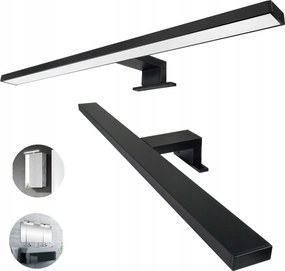 Fürdőszobai Fali Lámpa Fekete 12W Led Lámpa Tükörre Szerelhető Szekrény 50 CM