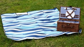 Fonott piknik kosár Central park Brown 4 személyre