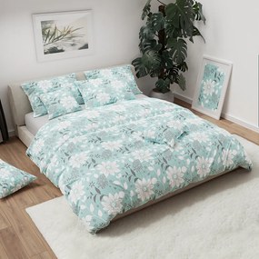 GABRIELA kék krepp ágyneműhuzat Ágyneműhuzat mérete: 70 x 90 cm | 140 x 200 cm