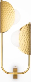 Maytoni modern fali lámpa tropic fehér sárgaréz mymod164wl-02bs