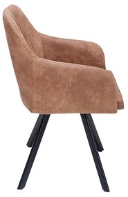 Stílusos szék Mallory vintage barna