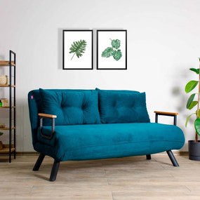 Kanapé futon  Sandy (petróleum). 1062308