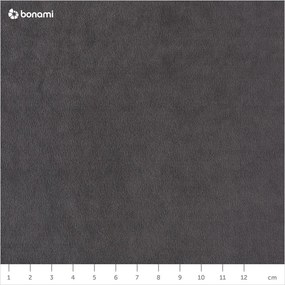 Sötétszürke bársony kinyitható sarokkanapé (jobb oldali) Sweet Harmony – Miuform