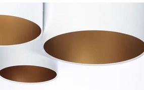 Mennyezeti lámpa SPACE 3xE27/60W/230V fehér/arany