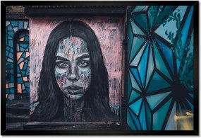 Poszterek keretben 60x40 Graffiti Utcaművészet
