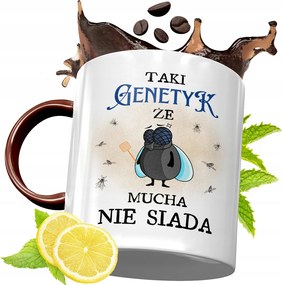 Narancssárga Bögre Genetikusoknak Ajándék fényképes nyomattal