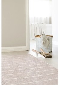 Világos rózsaszín kültéri-beltéri szőnyeg 70x90 cm Carl Pale Rose – Pappelina