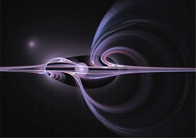 Fotótapéta Flizelina falra 3D Loft Kozmikus absztrakt 312x219 Ragasztó