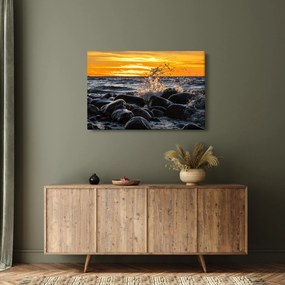 A tenger hullámai képe (90x60 cm)