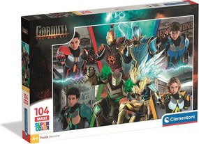 Gormiti Warriors 104 db-os maxi puzzle Clementoni