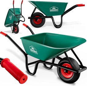 Gardebruk® Kerti talicska 100 l - zöld